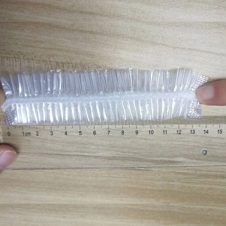 Gorro de ducha desechable de plástico biodegradable HDPE de calidad, ecológico, certificado ISO CE SGS, para hoteles, spas, prevención de polvo en limpieza
