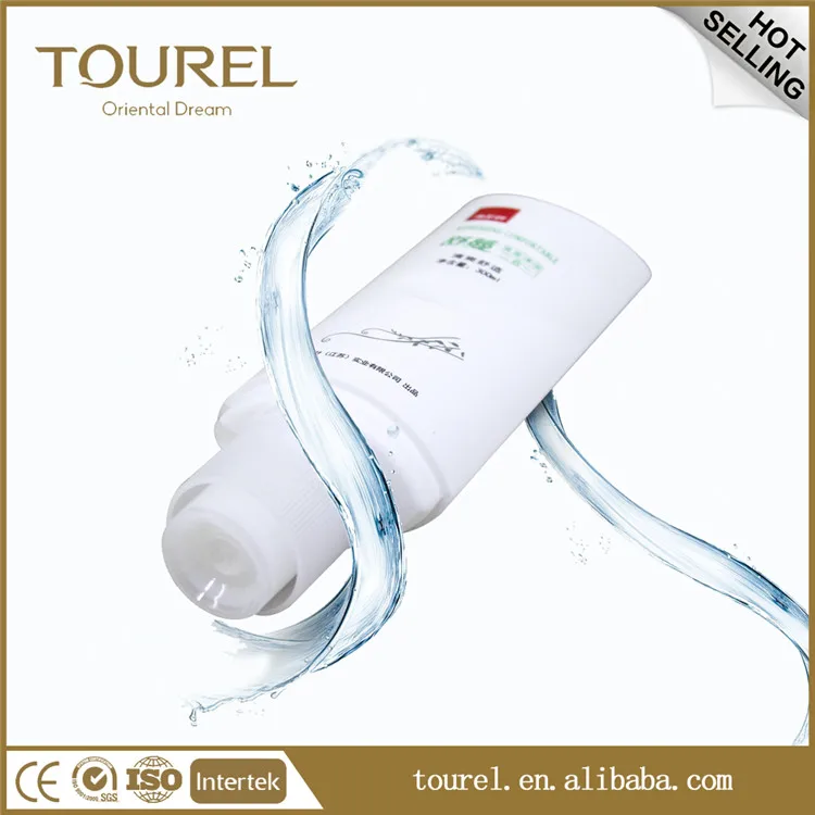 Tourel Brand Luxury Empty Bottle Plastic Soap Liquid Dispenser For Shower Gel Hotel