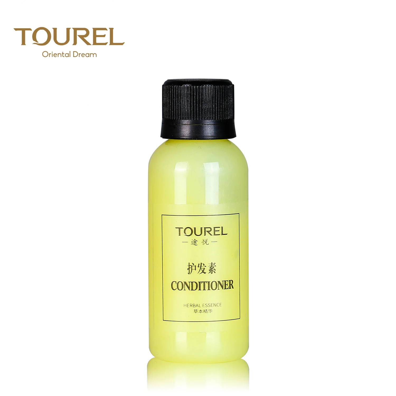 Flacon PE de luxe 30 ml pour kit de nettoyage d'hôtel, shampoing et après-shampoing pour hôtel étoilé
