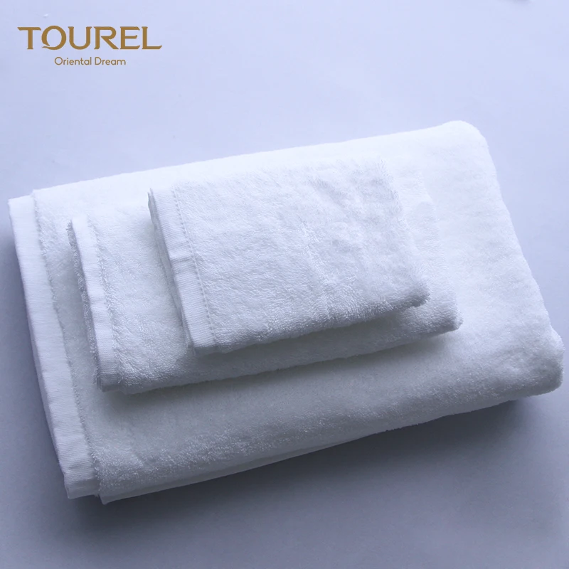 Juego de Toallas de Hotel de Fabricante Chino, Toallas Comprimidas Blancas Baratas Desechables de Secado Rápido