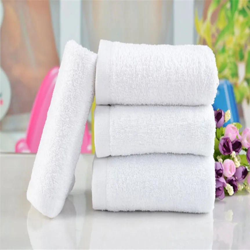 100% Cotton Custom Printed Hand Towels Quick-dry Disposable For Hotels Solid Color Made In China