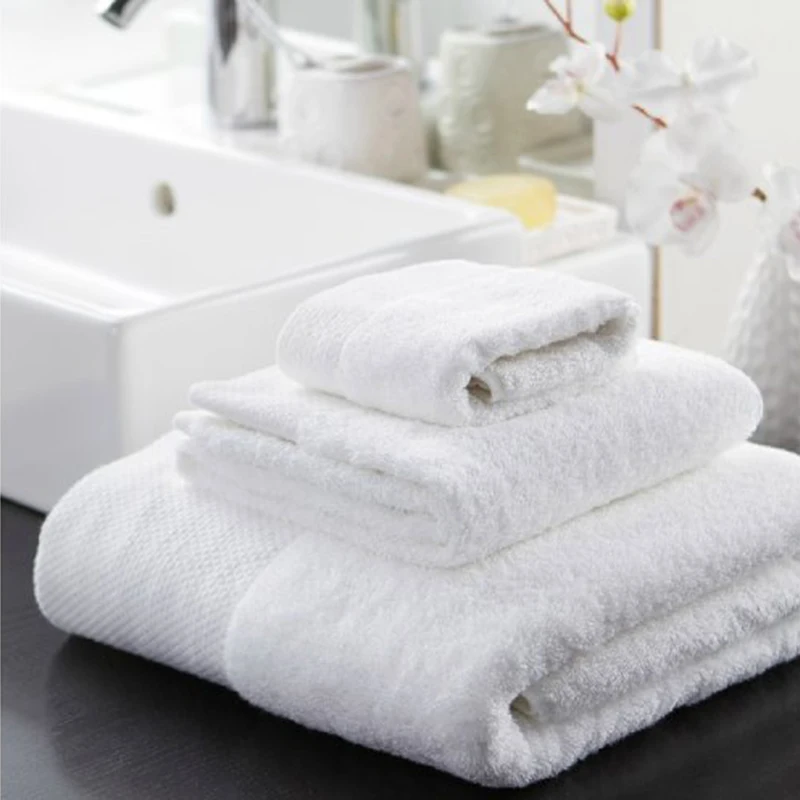 Bata Orgánica de Pura Calidad Blanca de Piscina Algodón Terry de Turquía Usada Personalizada de Lujo 100% C Toalla de Baño Lisa de Hotel Twenty One