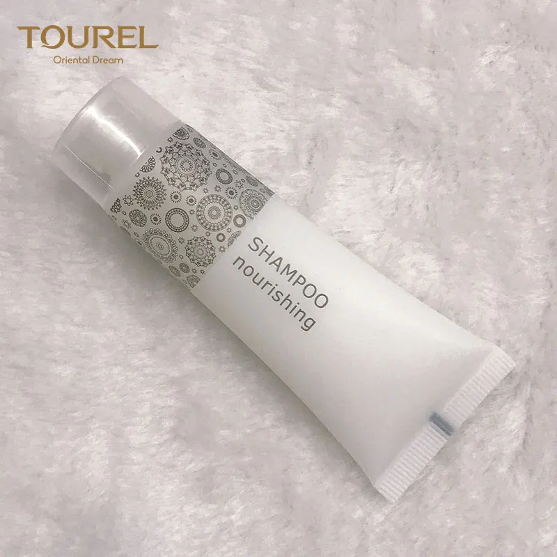 Tube de shampoing d'hôtel jetable 30 ml pas cher et de haute qualité en gros